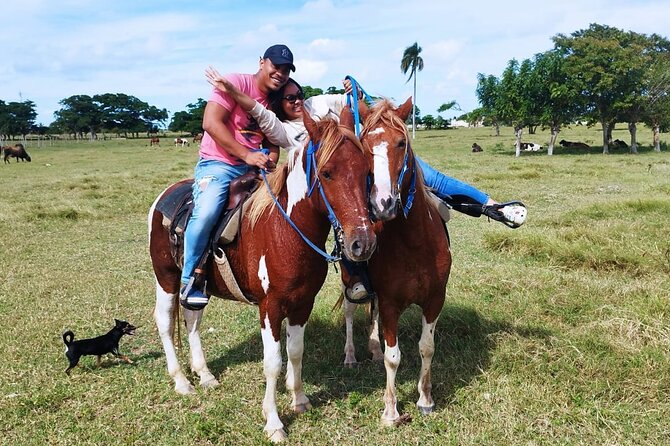 2-Hour Horseback Riding Tour at Sunset from Punta Cana - The first part of the ride: beach-and-countryside views before the sunset