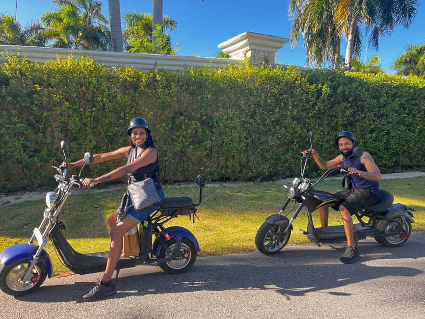 Bavaro Punta Cana: City Tour with Harley models E-Scooters - Quick hits: what you’ll notice right away
