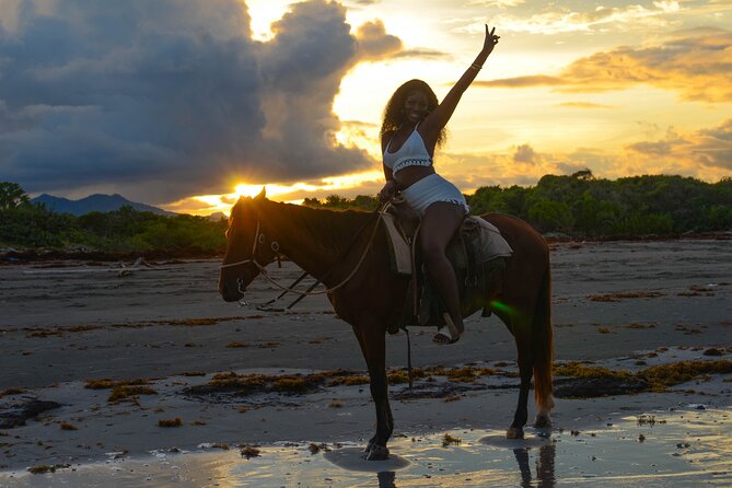 Beach Sunset on Horse Riding in Punta Cana(Private Option) - Why riding a beach horse at Punta Cana sunset hits different