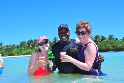 Best Party Boat Adults Only with Open Bar - Snorkeling stop: sanitized gear and lifeguard-led reef time