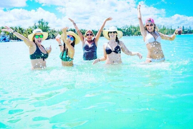 Best Party Boat Adults Only with Open Bar - Natural pool at the sandbar: easy swimming and a real break from the deck