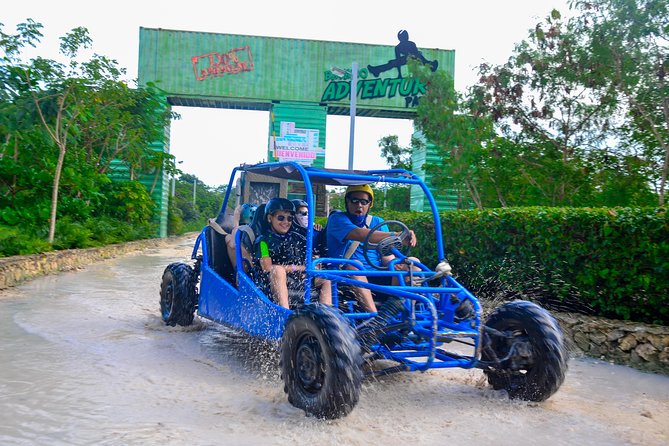 Buggy Adventure, Zipline Mega Splash and Waterfall Pool at Bavaro Adventure Park - Where this Punta Cana adventure fits in your day