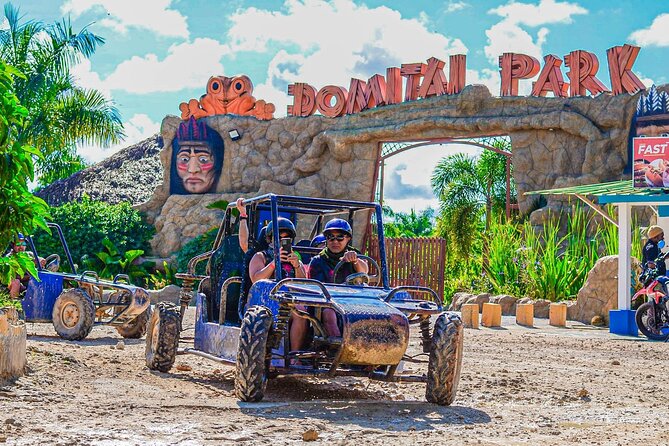 Buggy or ATV Tour at Macao Beach and the cave in Punta Cana - The off-road driving portion: rural trails, regrouping, and splash time