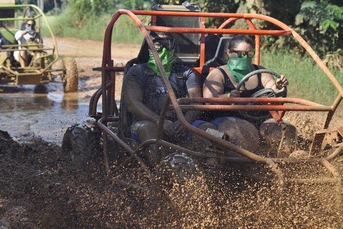 Buggy Tour around Macao Beach and Taino Cave with Transportation - Cueva Taína (Taino Cave): freshwater river bathing and a near-3-meter jump