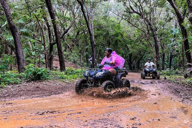 Extreme Jungle, water Cave, and Beach Buggy-Atv Punta Cana - Stop 1: Macao Beach, mud, and the cave jump you’ll remember