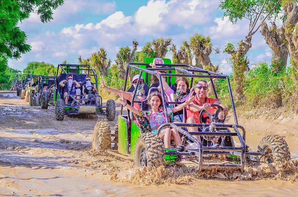 From Bávaro: Double Buggy Tour to Macao Beach and Cenote - Swim strategy at Macao Beach and the Taino cave cenote