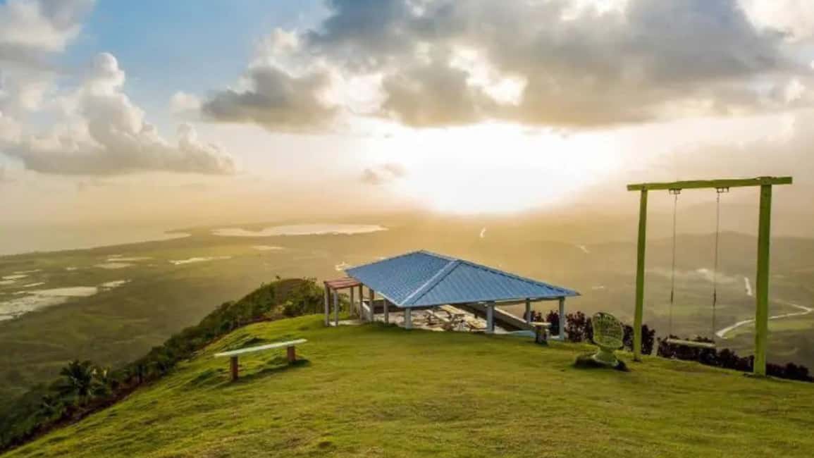 From Punta Cana: Redonda Mountain & Emerald Coast Tour - Montaña Redonda at the top: views, the swing, and the wow factor