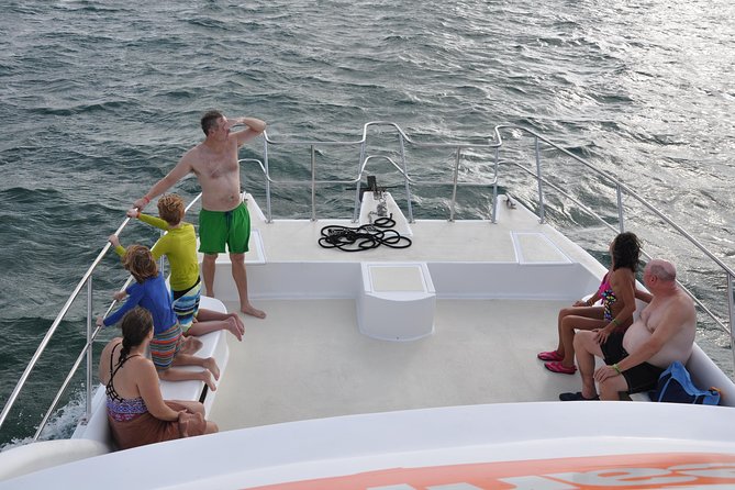 Great Snorkeling Cruise with Sharks & Stingray Encounter and Natural Pool - Reef snorkeling at Cabeza de Toro: how to see more fish in limited time