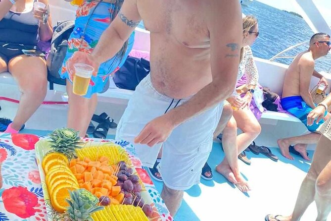 Hip Hop Beat and Live Dj Adults Only Party Boat and Free drinks - Natural Pool Hour: Open-Water Bar, Live Music, and Party Games
