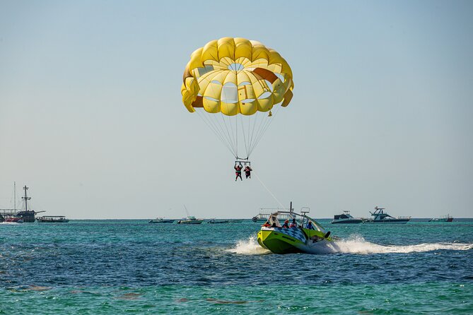 PACKAGE DEAL Catamaran- Snorkeling - Hooka Diving - Parasailing - What to watch for on your specific departure