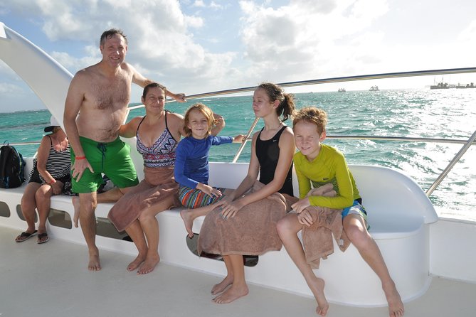Parasailing, Snorkel Cruise & Virgen Beach from Punta Cana - The marine encounter segment: stingrays, sharks, and touch time