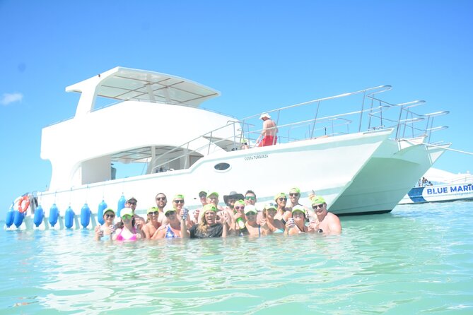 Private Catamaran with Sound system, Slide, Open bar & Snorkeling - Stop 1 Punta de los Nidos snorkeling: 30 minutes that matters