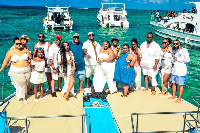Private Catamaran wonderful Snorqueling slide & entartaiment team - Bavaro Beach Start: Instructions, Coast Sailing, and Snorkel Prep