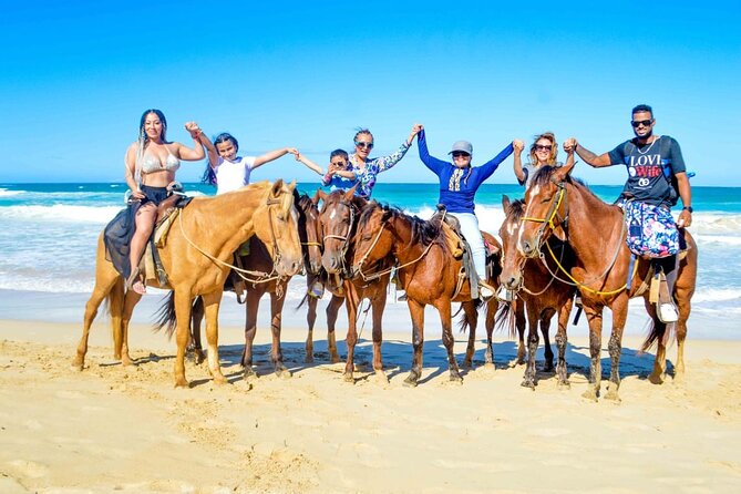 Private Macao Beach horseback riding in punta cana and Bayahibe - The ride legs: forest trails, coconuts, and town streets