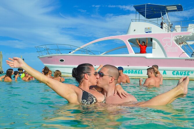 Private Party Boat with Slide and chicken skewers at Punta Cana - El Cortecito Stop: Briefing First, Party Later