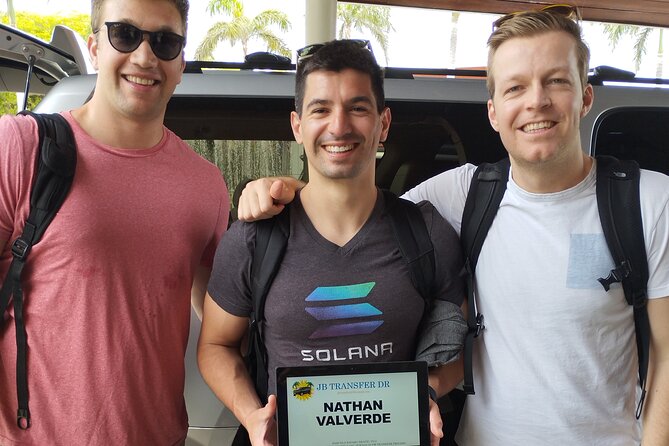 Private Punta Cana Airport Transfers & Hotels - Meeting the Driver Fast: JET-LAG for Terminal A and REFUGE for Terminal B