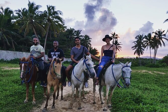Private Sunset Horseback Riding in punta cana beach - Where You Start: Dreams Macao Pickup and the Ranch Just Outside Punta Cana