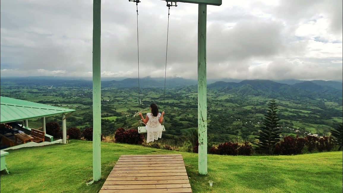 Punta Cana: 3-in-1 Adventure Haitises Park Waterfall Montaña - Montaña Redonda swings: the easiest way to get your views dialed in