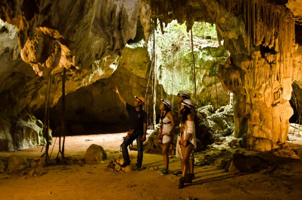 Punta Cana: Blue Hole and Scape Park Cap Cana Entry Ticket - Cultural Route: Taino markings on a nature walk