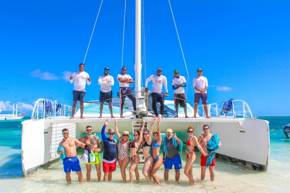 Punta Cana: Catamaran Family Tour - The Natural Pool Stop: Swim, Relax, and Know What to Expect