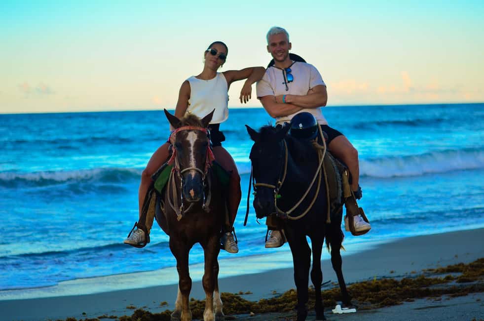 Punta Cana: Horseback Riding Tour with Sunset at Macao Beach - The ride itself: Macao Beach coast time and what you actually feel