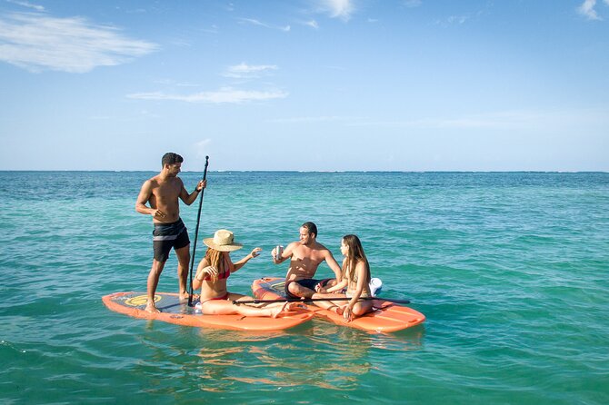 Punta Cana Private Catamaran Cruise with Drinks and Light Snacks - Stop 2: Punta de los Nidos (30 minutes of slide-and-splash fun)