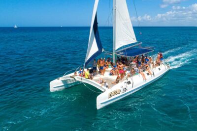 Punta Cana: Saona Island Full-Day All-Inclusive Boat Tour - Getting There: Punta Cana or Bayahibe Pickup, Then a Long Day