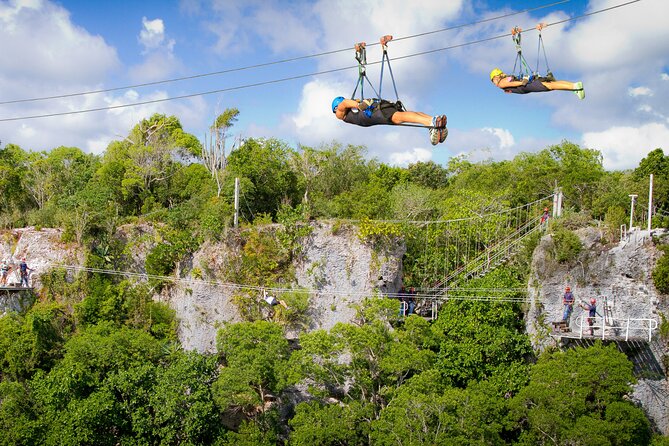 Punta Cana Scape Park and Blue Hole Full Day Admission Ticket - Blue Hole and the Cenote Trail: Cold Water, Long Walk, Real Satisfaction