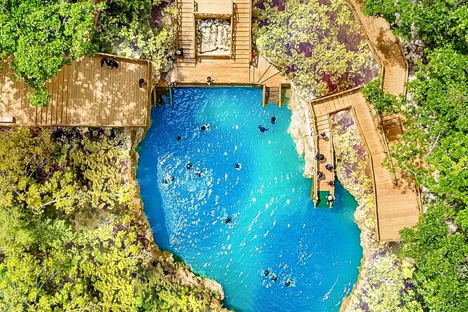 Punta Cana Scape Park and Blue Hole Full Day Admission Ticket - Cave Exploration and Cave Swimming: The Cool-Down You’ll Remember