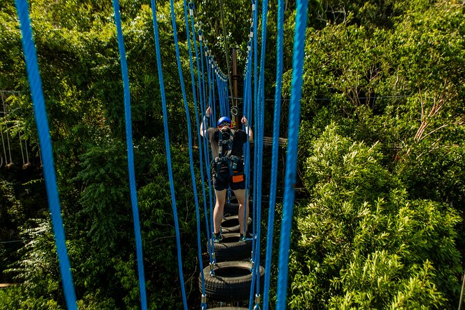 Punta Cana Scape Park and Blue Hole Full Day Admission Ticket - Water Hammocks, Rope Swings, and Splash Zones