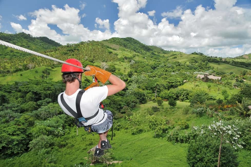 Punta Cana: Zip-Lining 12 Cables - Course Highlights: 12 Cables, 18 Platforms, and the 800-Meter River Line