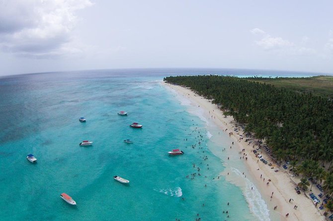 Saona Island Excursion by Catamaran and Speedboat - Saona Island Beach Day: Loungers, Ocean Swimming, and Fun On Shore