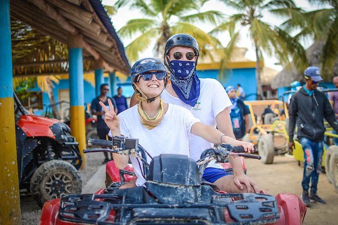 Small group ATV Adventure to Water Cave and Macao Beach - Stop 1 and Stop 2: Punta Cana ATV Bases Plus an Organic Farm Taste